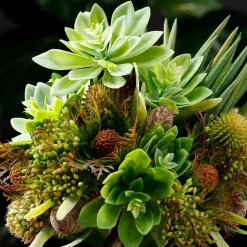 Artificial senecio vitalis succulent, 8"