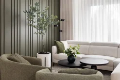 Artificial silver dollar eucalyptus tree, 70