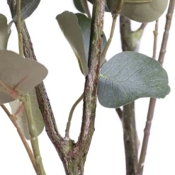 Artificial silver dollar eucalyptus tree, 70