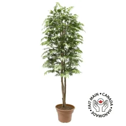 Artificial simple aralia ming handmade tree