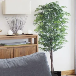 Artificial simple aralia ming handmade tree