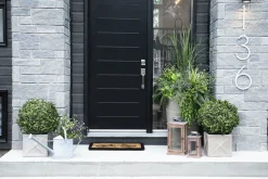 Artificial simple boxwood topiary, 27