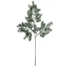 Artificial snowy pine spray, 35"