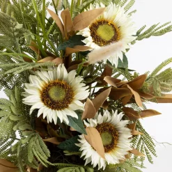 Artificial sunflower fall arrangement