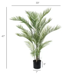 Artificial thin-leaved areca palm, 47