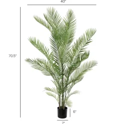 Artificial thin-leaved areca palm, 70,5