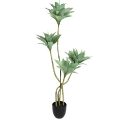 Artificial 4-trunk agave, 51"