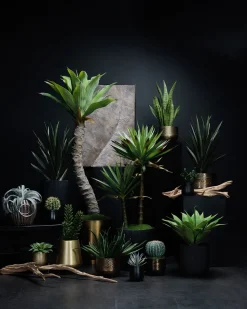 Artificial two-trunk agave americana, 51