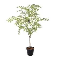 Artificial variegated elm tree, 47"