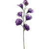 Artificial violet sweet pea flower, 22"
