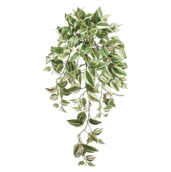 Artificial wandering jew hanging plant, 32″