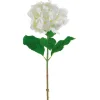Artificial white annabelle hydrangea, 29"
