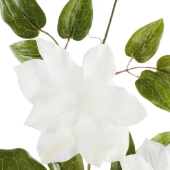 Artificial white clematis, 33,5″