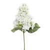 Artificial white hydrangea paniculata, 28"