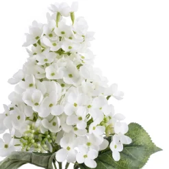 Artificial white hydrangea paniculata, 28"