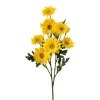 Artificial yellow daisies, 25"