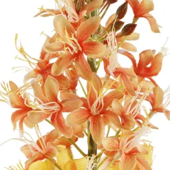 Artificial yellow orange oxtail, 38″