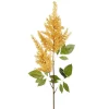 Artificial yellow-orange astilbe, 33″