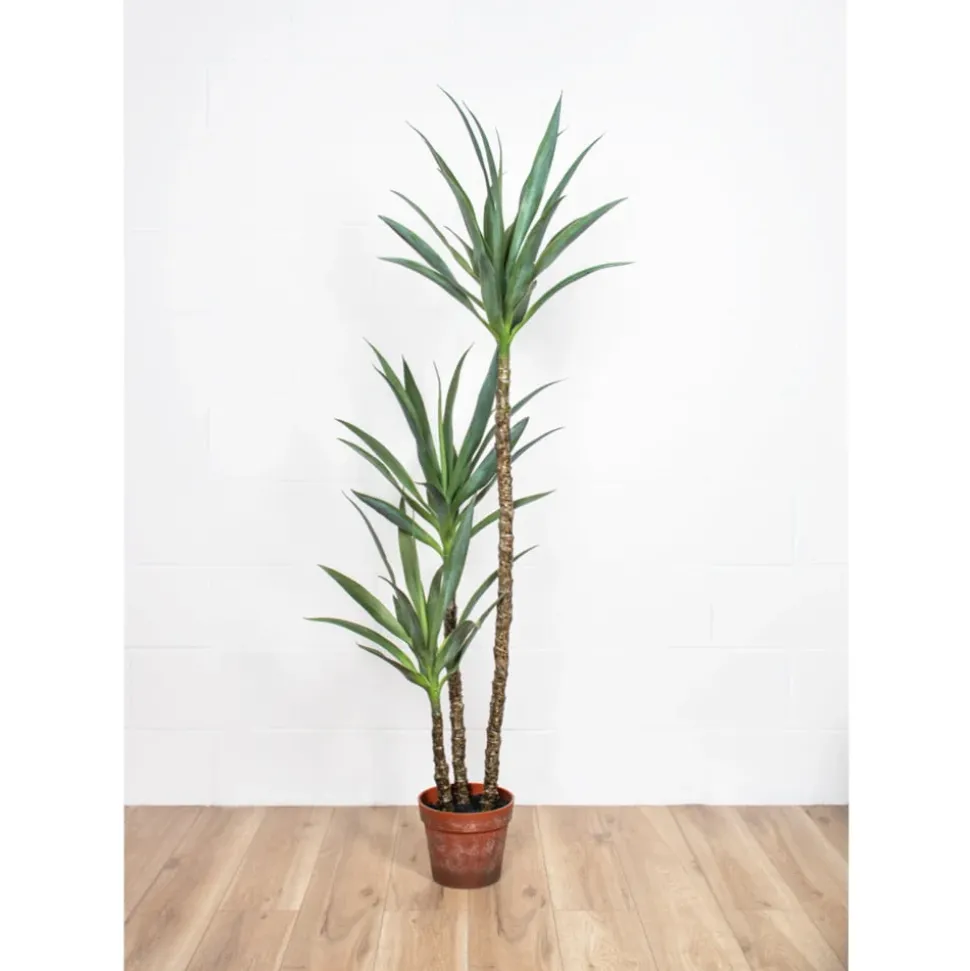 Artificial yucca 3 trunks plant, 59"