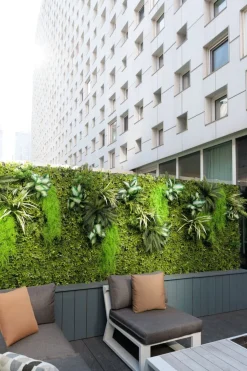 Asparagus suspendu artificiel extérieur, 33″