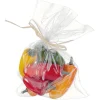 Bag of 8 artificial mixed peppers, 9 x 7"