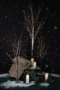 Beige Faux Fur Throw