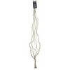 Beige planter holder rope