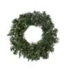 Belgium deluxe pre-lit Christmas wreath, 50 LEDs, 30″