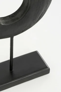 Black abstract decoration in 100% FSC-certified wood, 14,5