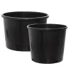 Black nursery pot