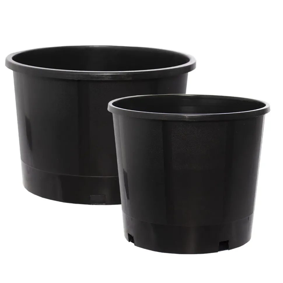 Black nursery pot