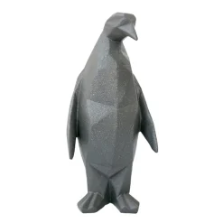 Black Resin Penguin 10 X 4.5″