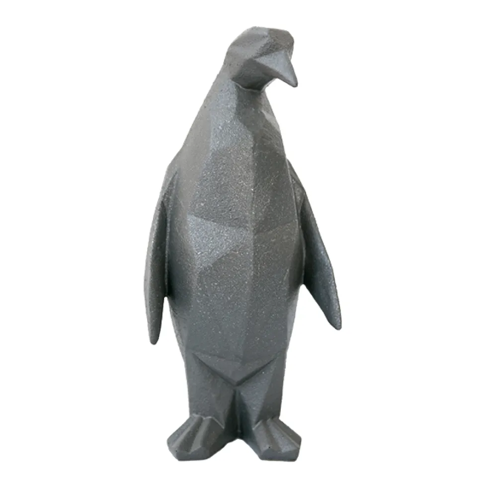 Black Resin Penguin 10 X 4.5″