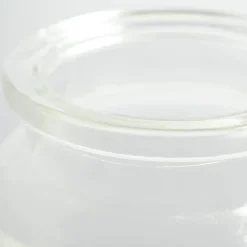 Bocal en verre décoratif, 5 x 4″