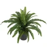 Boston fern artificial outdoor plant, 23,5"
