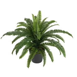 Boston fern artificial outdoor plant, 23,5"
