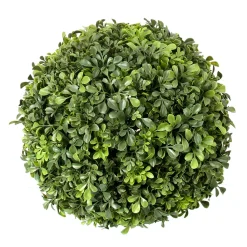 Boule de buis anglais artificiel extérieur, 13″