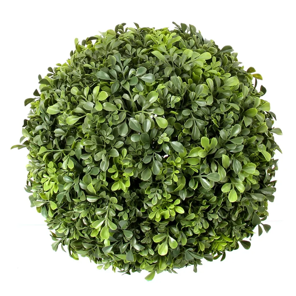 Boule de buis anglais artificiel extérieur, 13″