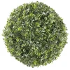 Boule de buis anglais artificiel extérieur, 24″