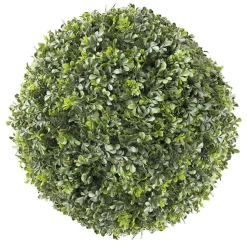 Boule de buis anglais artificiel extérieur, 24″