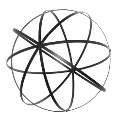 Boule en métal décorative, 28″