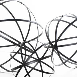 Boule en métal décorative, 28″