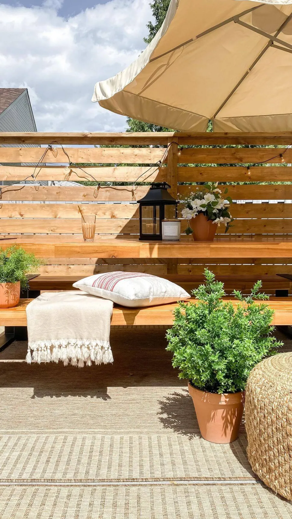 Bouquet de feuilles de thé artificielles, 20″