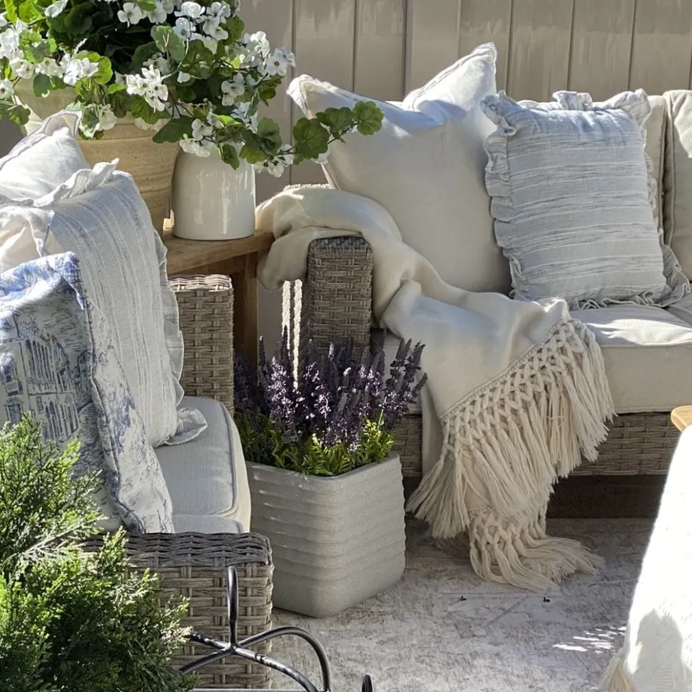 Bouquet de lavande artificielle, 18″