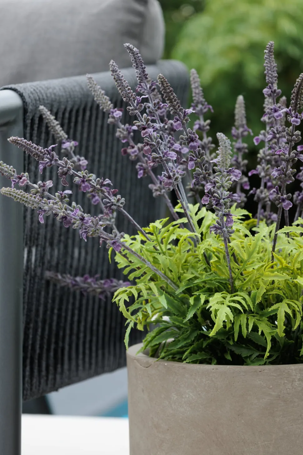 Bouquet de lavande artificielle, 18″