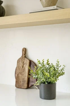 Bouquet d’eucalyptus artificiel, 13″