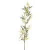 Branche de feuilles de bambou artificiel, 39″
