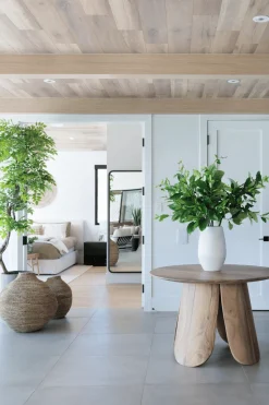 Branche de feuilles de citronnier, 45″