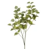 Branche d’eucalyptus vert pâle artificiel, 24″