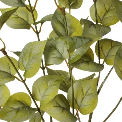 Branche d’eucalyptus vert pâle artificiel, 24″